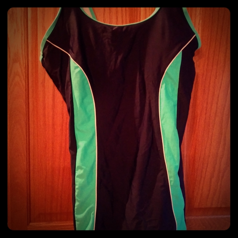 One piece bathing suit